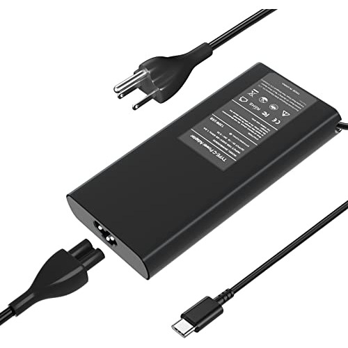 130w 90w Usb C Tipo C Laptop Charger Ac Adapte Para Dell Xps