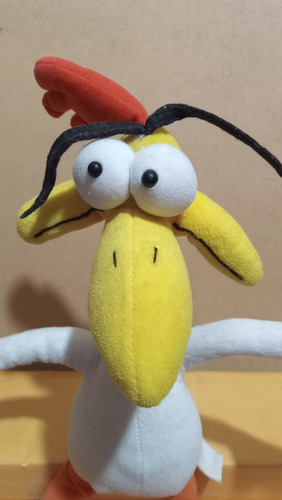 Par De Peluches De La Vaca Y El Pollito Cartoon Network (Usado)