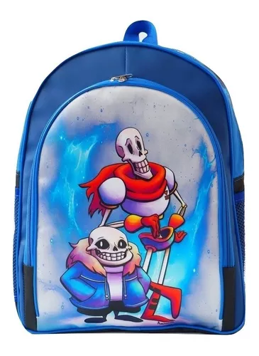 Undertale Sans 17  Papyrus Children Students Backpack Mochila