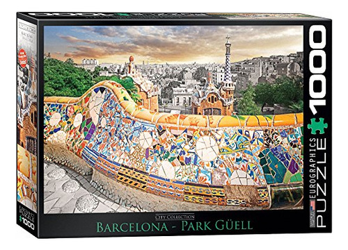 Eurografias Barcelona Rompecabezas (1000 Piezas,) Cp6yj