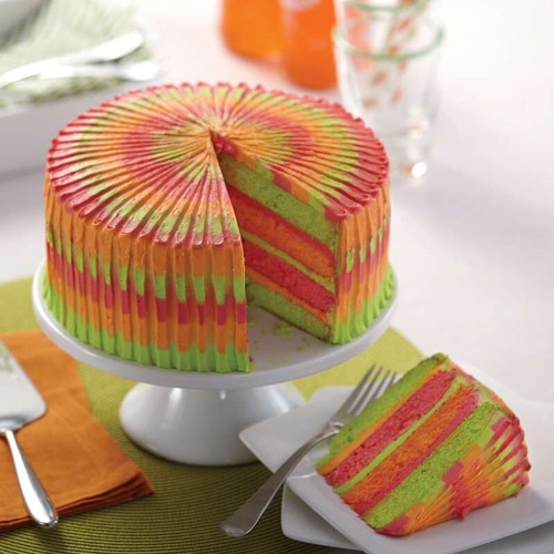 Imagen 5 de 8 de Molde Torta Redonda 20 Cm Easy Layers X 4 Wilton Titanweb