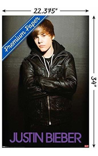 Trends International Póster De Pared Love Justin Bieber 22. 
