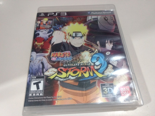 Naruto Shippuden Ultimate Ninja Storm 3 Ps3 (Usado)