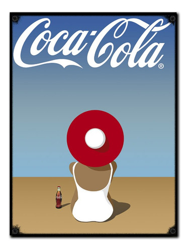 #448 - Cuadro Vintage 30 X 40 - No Chapa Cartel Coca Cola