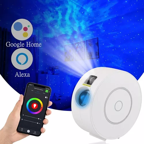 Proyector Smart Galaxy Funciona Con Alexa & Google Home Kids