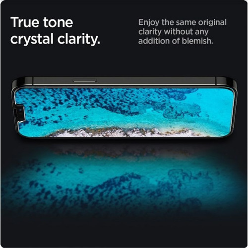 Imagem 3 de 3 de Pelicula Spigen Ez Glas.tr Slim Para iPhone 13 Pro Max 6.7