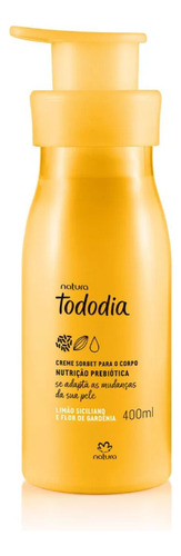 Hidratante Tododia Limão Siciliano E Flor De Gardênia 400 Ml Limão Siciliano E Flor De Gardênia
