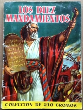 Album Los 10 Mandamientos Bruguera 1959