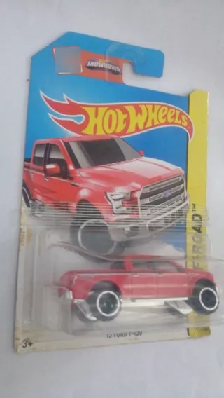 Hot Wheels 15 Ford F-150 Camioneta Rojo Off-road Pick Up