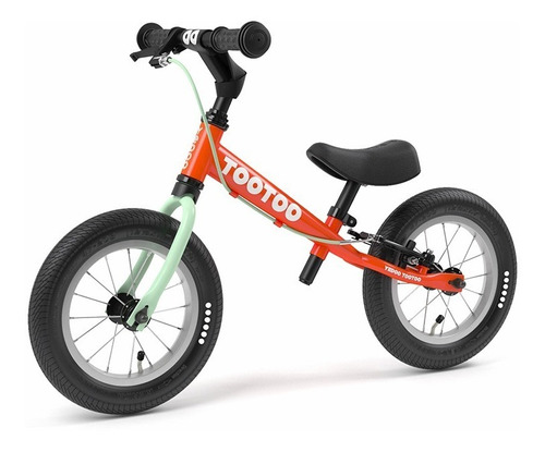 Bicicleta Aprendizaje Sin Pedales Yedoo Tootoo Aro 12 Niños Color Red Orange
