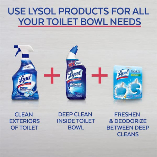 Limpador De Banheiro Lysol Automatic In-the-bowl Atlantic Sc