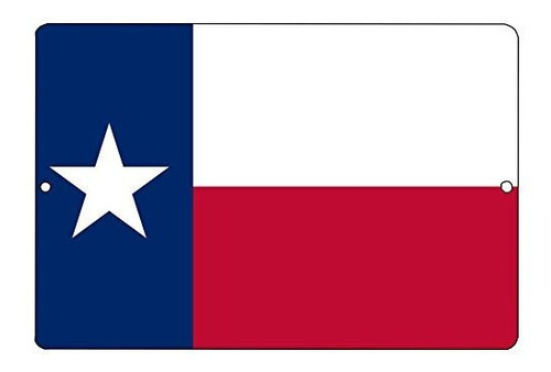 Rogue Rio Tactica Texas Estado Bandera Metal Lata Signo De