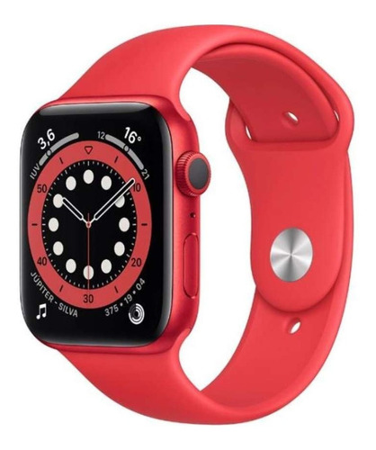 Smartwatch Relógio Inteligente Bluetooth Vermelho Sw-28 Cor Da Pulseira Vermelha