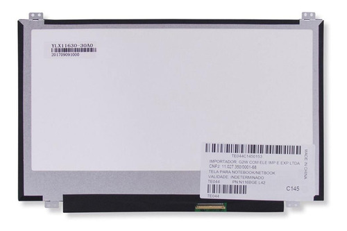 Tela 11.6 Led Slim Para Notebook Acer Chromebook Q1vzc C710