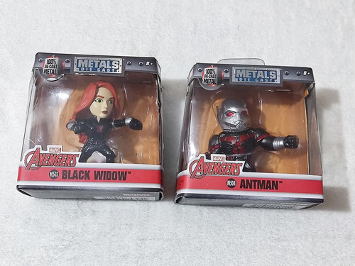 Figura Metal 6cm, Antman Avenger, Jada Toys 2017, Emp. Dañad (Usado)