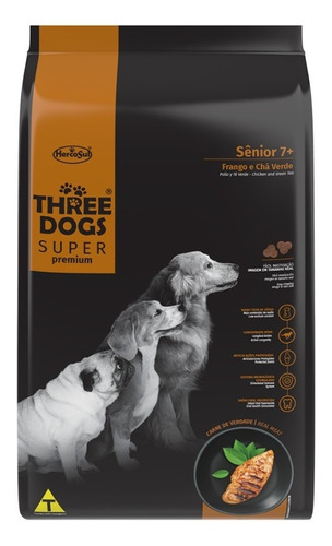 Three Dogs Super Premium Senior 15+2 Kg Con Regalo