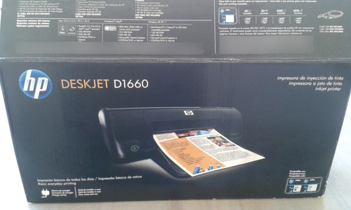 Impresora Hp D1660 Usada