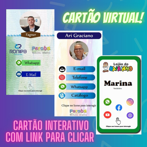 Imagem 1 de 4 de Cartão Interativo Virtual