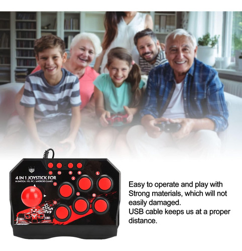 Ebtools Fight Stick Portable, Fighting Stick Fighter Usb