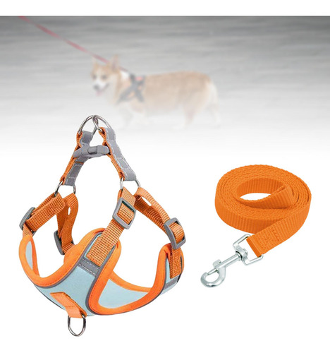 4 Arnés De Chaleco Para Perro Mascota Arnés De Chaleco De