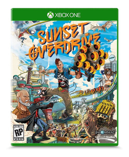 Sunset Overdrive (usado) - Xbox One - Mídia Física