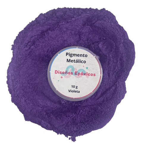 Pigmento Violeta Metálico Para Resina Epóxica 10 Gr