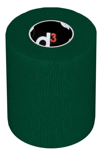 Bandagem Elástica Autoaderente D3 - 7,5cm X 5m Cor Verde-escuro