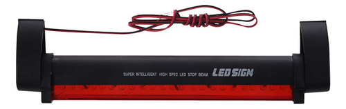 Barra De Lâmpada De Luz Traseira Red 24 Led Car Vehicle Thir