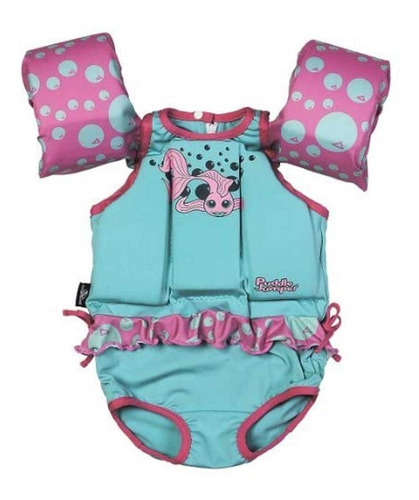 Puddle Jumper Traje Completo Pez Para Niña Playa Stearns