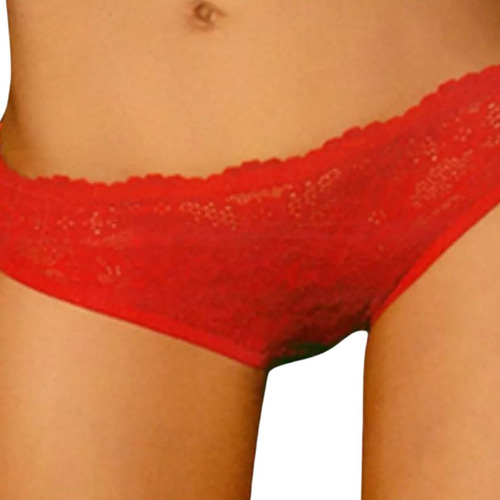 Panty De Encaje Sexy Ajustable Ropa Interior Lenceria Mujer