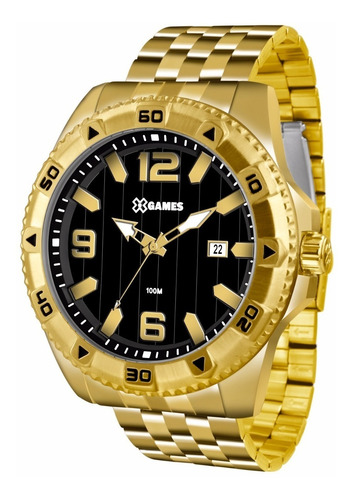 Relógio X-games Masculino Xmgs1025 P2kx Dourado Oferta