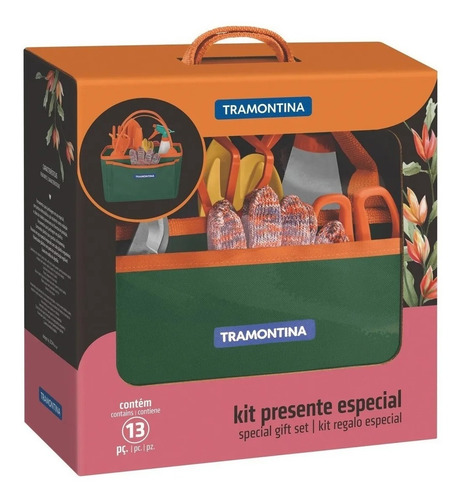 Kit Presente Especial Jardim C/14 Pçs Tramontina
