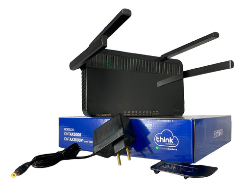 Kit 10 Onu Wifi 6 Gpon Ont Ax3000 Think 1,8gb Wifi