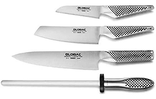 Juego De Bloques De Cuchillos Global Masuta De 5 Piezas