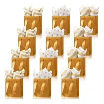 Comprar 12 Bolsas Pequeñas De Regalo Pequeñas, Mini Bolsas De Papel