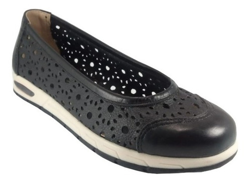 Chatitas Ballerinas De Cuero De Mujer 35 Al 42 Art 1100 Mdl