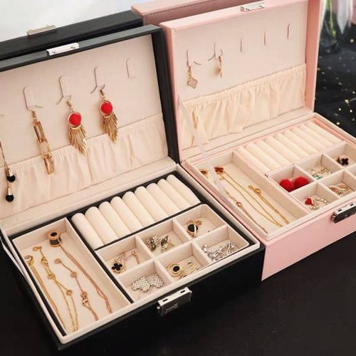 Imagen 9 de 9 de Caja Joyero Alhajero Estuche Organizador
