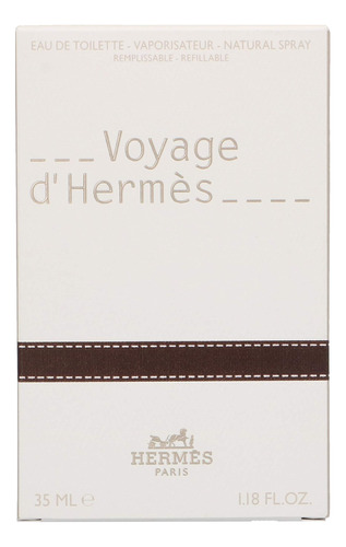 Voyage Dhermes Eau-de-toilette Spray Unisex (recargable) Po.