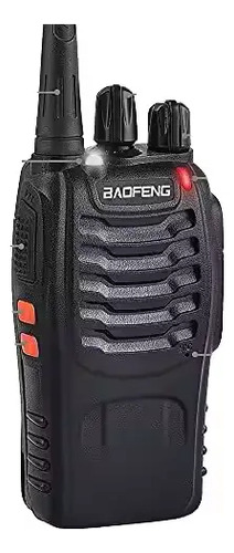 Baofeng Bf-888 kit x 2 handy radio walkie talkie bandas de frecuencia 16 color negro