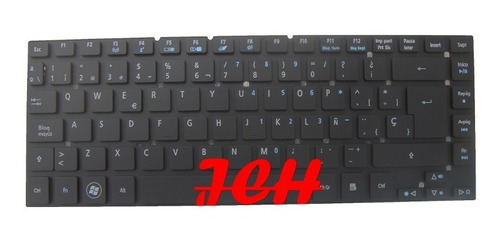 Teclado Acer Aspire  Es1 411 Series Negro En Español Nuevo.