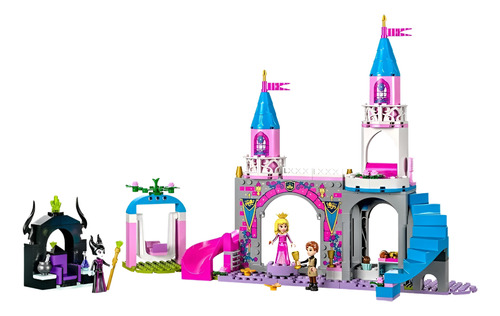 Kit De Construcción Lego Disney Castillo De Aurora 43211 3+