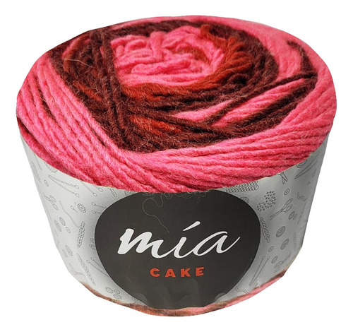 Lana Mia Modelo Cake  - X3 Madejas De 150gr - 