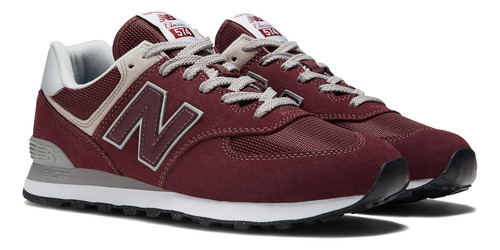 Zapatillas Urbanas Hombre New Balance Burdeo