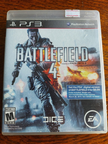 Battlefield 4 Juegazo Original Físico Ps3 Con Manual