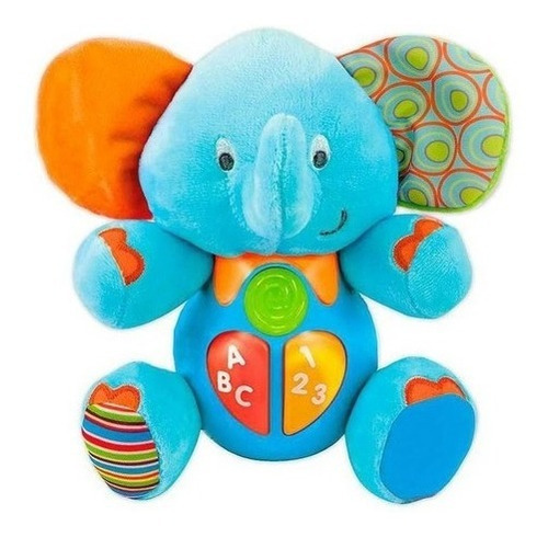 Peluche Inteligente Animalitos Musical C/ Luz Bebe Winfun Ed