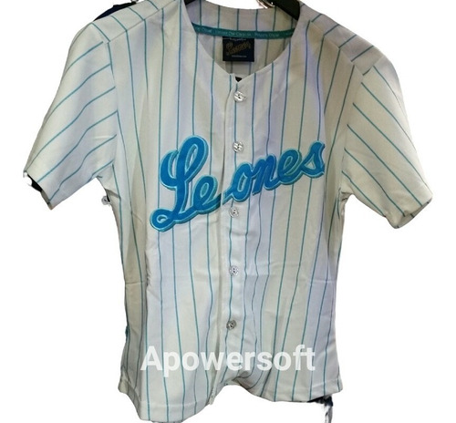 Imagen 6 de 8 de Camisas Azul Leones Del Caracas Juvenil. 6/8/10.