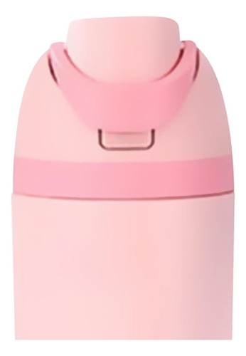 Botella De Agua Térmica De Acero Inoxidable, Color Rosa