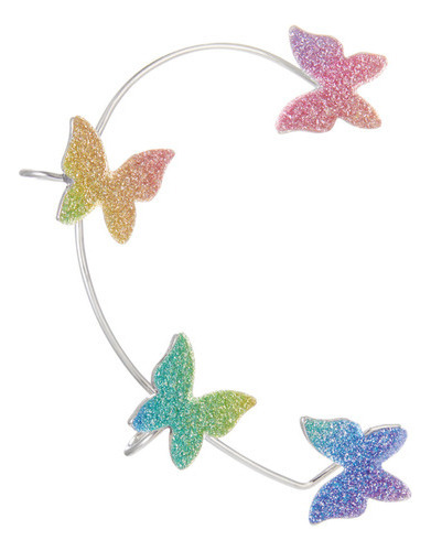 Pendientes K Mariposa Luminosa Sin Orejas 2pcs