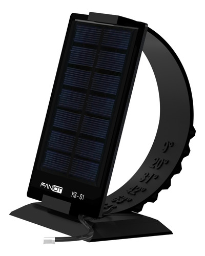 Panel Solar 1.3w 5v 110x80mm Ficha De Conexión Y Soporte