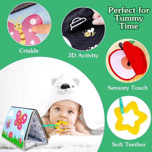 Aboosam Tummy Time Mirror Juguetes Para Bebés Juguetes Infan